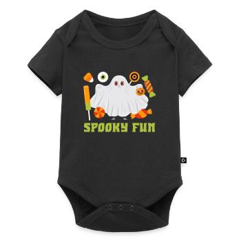 Halloween Costume SPOOKY FUN Funny Kids - Baby Premium short-sleeve bodysuit - black - Front