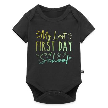 My Last First Day of School Teacher Retirement - Body à manches courtes Premium Bébé - noir - Devant