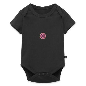 Mandala - Body à manches courtes Premium Bébé - noir - Devant