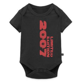 Limited Edition 2007 – 18th Birthday 2025 - Baby Premium short-sleeve bodysuit - black - Front