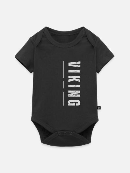 Viking - Body à manches courtes Premium Bébé - noir