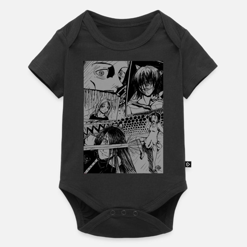 Manga - Body à manches courtes Premium Bébé - noir
