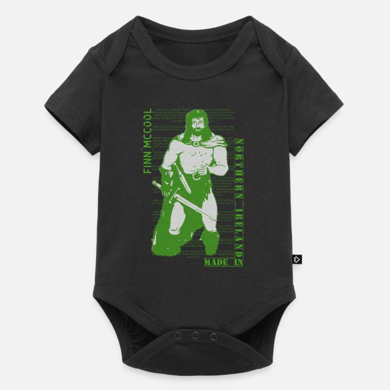 Finn McCool - Body à manches courtes Premium Bébé - noir