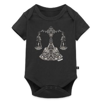 Libra Zodiac - Baby Premium short-sleeve bodysuit - black - Front