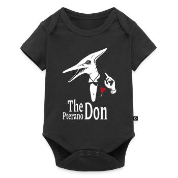 The Pterano Don. Dinosaur Parody - Baby Premium short-sleeve bodysuit - black - Front