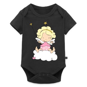 Little Magic Angel - Body à manches courtes Premium Bébé - noir - Devant