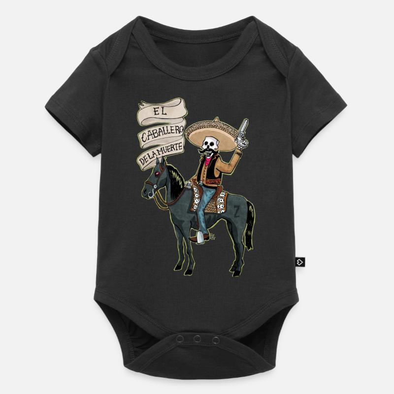 El Caballero de la muerte - Baby Premium Kurzarmbody - Schwarz