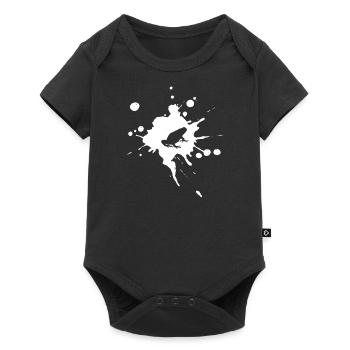 Frog Animal Tree Frog Amphibe Quak Frogs Frog - Baby Premium short-sleeve bodysuit - black - Front