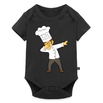 Koch Logo - Baby Premium short-sleeve bodysuit - black - Front