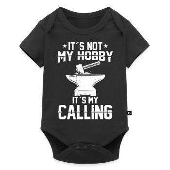 Anvil Blacksmith | Craft MetalWorker Gift Idea - Baby Premium short-sleeve bodysuit - black - Front