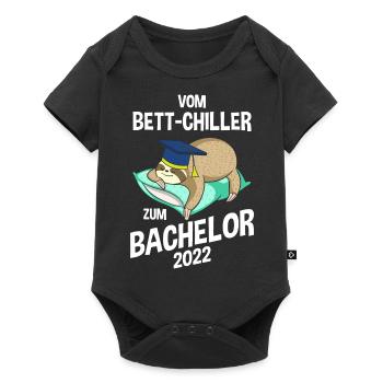 Du refroidisseur de lit au paresseux Bachelor 2022 - Body à manches courtes Premium Bébé - noir - Devant
