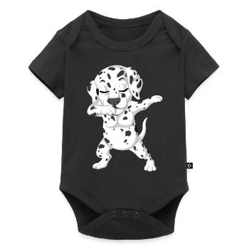 Dabbing Dalmatien - Body à manches courtes Premium Bébé - noir - Devant