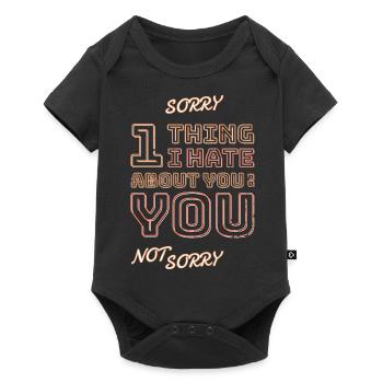 One thing I hate about you is you! - Baby Premium short-sleeve bodysuit - black - Front