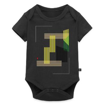 carpet lighter - Baby Premium short-sleeve bodysuit - black - Front