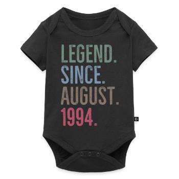 Légende depuis août 1994 - Body à manches courtes Premium Bébé - noir - Devant