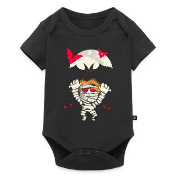 Halloween Mummy - Baby Premium short-sleeve bodysuit - black - Front