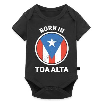 Puerto Rico - Baby Premium short-sleeve bodysuit - black - Front