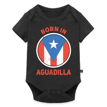 Aguadilla Puerto Rico - Baby Premium short-sleeve bodysuit - black - Front