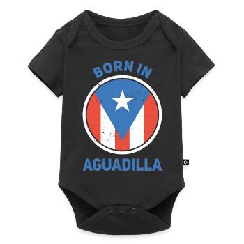 Aguadilla - Baby Premium short-sleeve bodysuit - black - Front