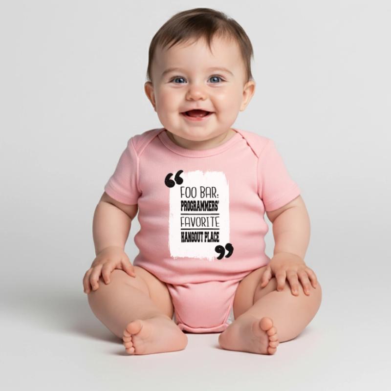 Backend Developer Computer Programming Baby Premium short-sleeve bodysuit