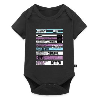 To make someone feel style better - Baby Premium short-sleeve bodysuit - black - Front