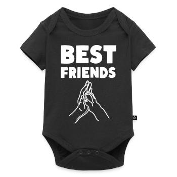 Best Friends Dog Pet Dogs - Baby Premium short-sleeve bodysuit - black - Front