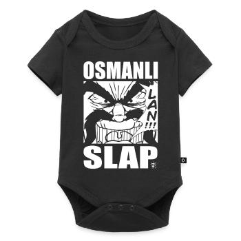Osmanli Slap RAGE - Baby Premium Kurzarmbody - Schwarz - Vorne