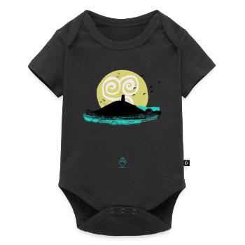 Triskele - Tor - Baby Premium short-sleeve bodysuit - black - Front