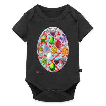 Designer T-Shirt ORIGINAL PAUKNER GRNA - Baby Premium Kurzarmbody - Schwarz - Vorne