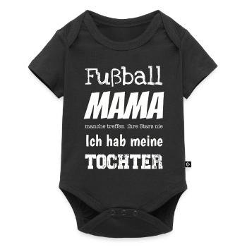 Football Mom I Got My Daughter I Gift - Baby Premium short-sleeve bodysuit - black - Front