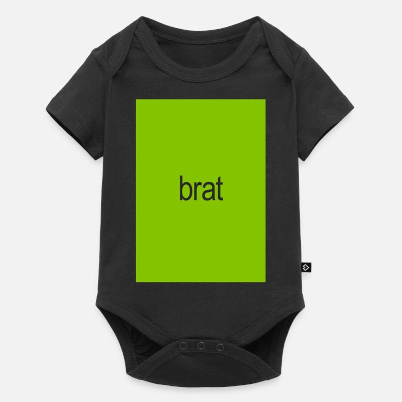 Brat - Body à manches courtes Premium Bébé - noir
