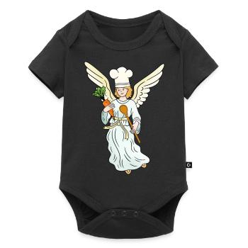 Angel Cook Heavenly Cooking Cook Cooks Cooking Coast - Baby Premium short-sleeve bodysuit - black - Front
