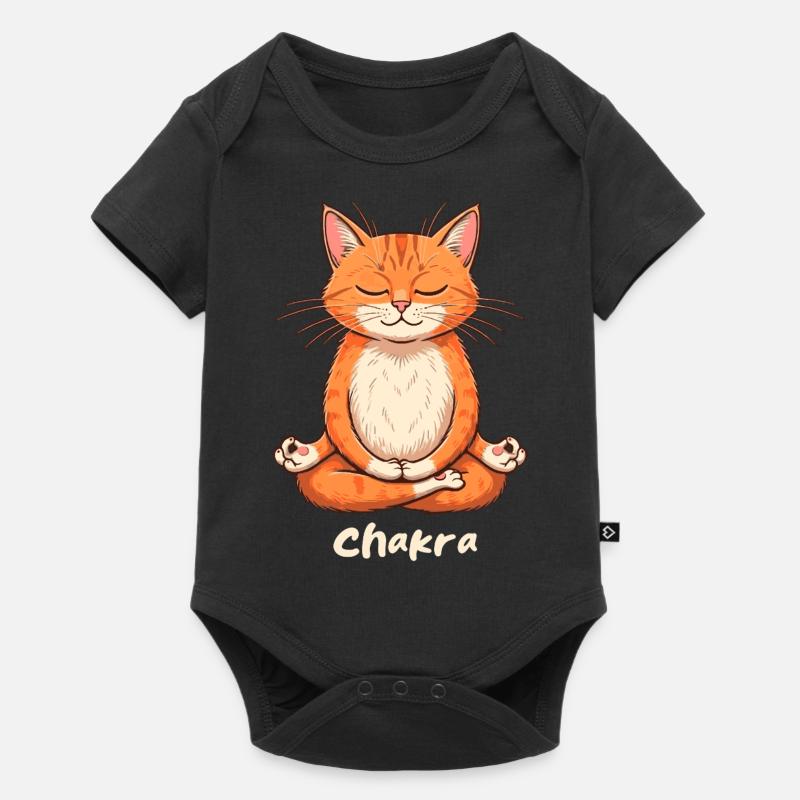 Chakra - Body à manches courtes Premium Bébé - noir