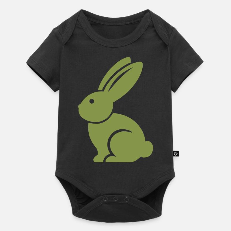 Rabbit Rabbit - Baby Premium short-sleeve bodysuit - black