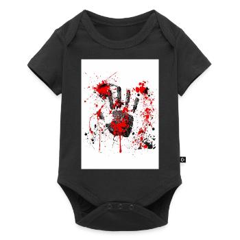 1000005585 - Baby Premium Kurzarmbody - Schwarz - Vorne