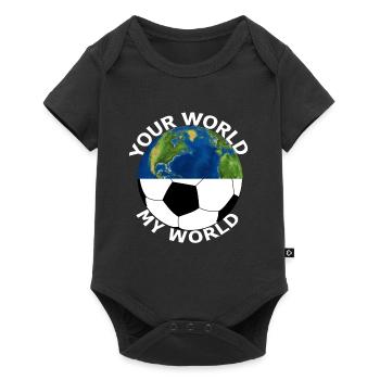 Soccer - Baby Premium short-sleeve bodysuit - black - Front