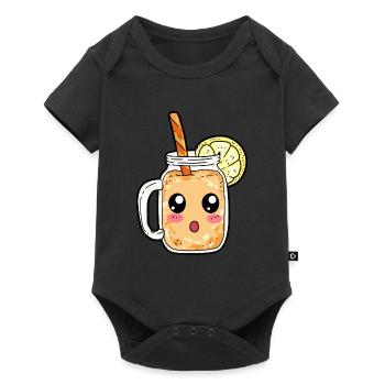 Smoothie Soft Drink Drink Gift - Baby Premium short-sleeve bodysuit - black - Front