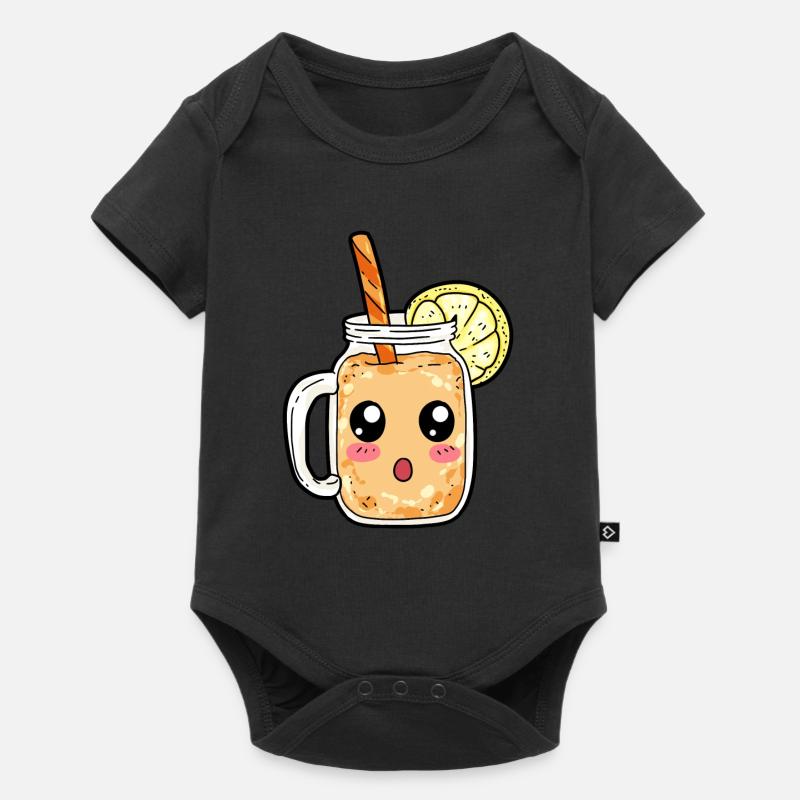 Smoothie rafraîchissement boisson boisson cadeau - Body à manches courtes Premium Bébé - noir