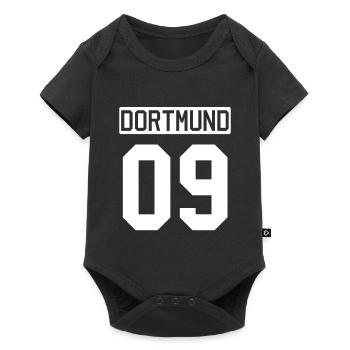 Dortmund 09 - Baby Premium short-sleeve bodysuit - black - Front
