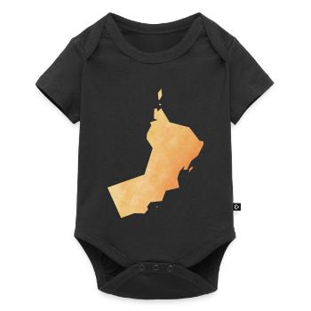 Oman - Baby Premium short-sleeve bodysuit - black - Front