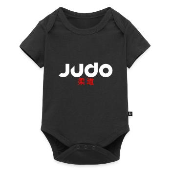 judo - Baby Premium short-sleeve bodysuit - black - Front