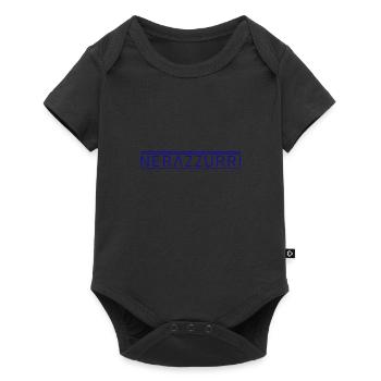 Nerazzurri - Baby Premium short-sleeve bodysuit - black - Front