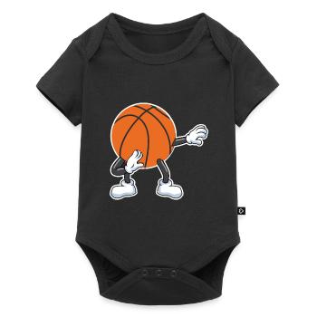 Basketball Guy - Baby Premium short-sleeve bodysuit - black - Front