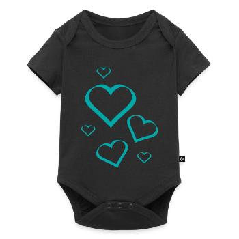 Cadeau pour la fête des mères : Idée de cadeau pour la fête des mères - Body à manches courtes Premium Bébé - noir - Devant