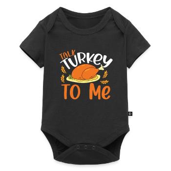 Parlez-moi Turquie - Body à manches courtes Premium Bébé - noir - Devant