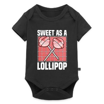 Sucette Kawaii Douce - Body à manches courtes Premium Bébé - noir - Devant