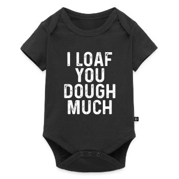 Je t’aime beaucoup la pâte - Body à manches courtes Premium Bébé - noir - Devant