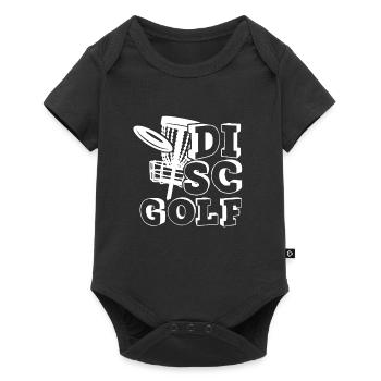 Panier à attraper en blanc - Body à manches courtes Premium Bébé - noir - Devant