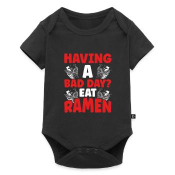 Eat Ramen Noodles - Baby Premium short-sleeve bodysuit - black - Front
