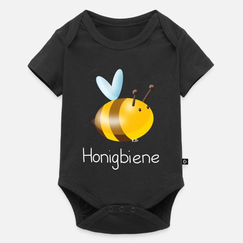 Abeille - Body à manches courtes Premium Bébé - noir